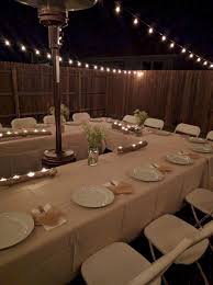 If you've decided to throw yourself a birthday dinner party this year, you may be wondering how you can organize an amazing party without feeling stressed the whole time. Thankgiving Table Ideas Jihanshanum Backyard Party Decorations Backyard Dinner Party Dinner Party Decorations