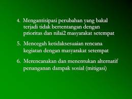 Pemetaan sosial ekonomi masyarakat kecamatan dumai timur. Aspek Sosial Dalam Amdal Ppt Download