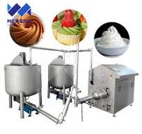Cake Dough Aeration Machine Whipping Cream Mixer Machine ...