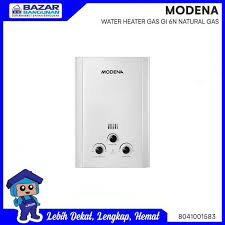 Sedangkan, untuk harga water heater gas modena ini dibanderol dengan kisaran harga 1.7 juta. Modena Water Heater Pemanas Air Gas Natural Alam Gi 6 N 6n V Shopee Indonesia