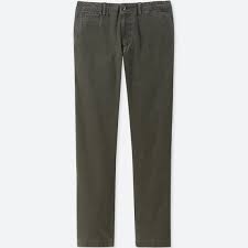 men vintage regular fit chino flat front pants