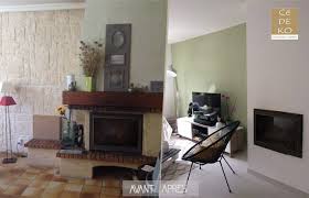 Modernisation D Une Cheminee Pour L Integrer Dans Le Projet Relooking Deco Cheminee Deco Maison Renovation Maison Renovation Cheminee