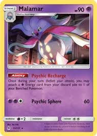 Most web sites giving definitions or meanings tend to have just a few lines and that's not very helpful; Malamar Forbidden Light Tcg Card Database Pokemon Com