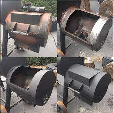 Quick Rust Cleanup On The Firebox Of My Offset Smoker For Fans Of Before And After Photos Bbq