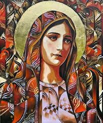 Original symbolism religion paintings From United States For Sale