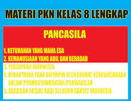 Assalamu'alaikum wr.wb, halo para pencari edukasi selamat berkunjung kembali di blog yang sangat sederhana ini. Materi Pkn Kelas 8 Semester 1 2 Lengkap