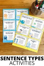 Each page was designed with the young learners in mind: How To Teach Sentences To Students Elementary Nest