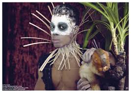Magazine Jamais Le Mardi Speciale Beaute Noire Numero Avril 2017 Serie Voodoo Kids Corsets Et Accessoires Crin Atelier Halloween Face Makeup Crinoline