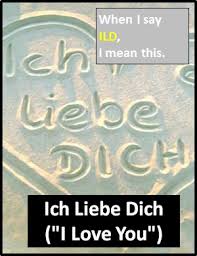 Ich liebe dich 11 переводов translations of covers. Ild What Does Ild Mean