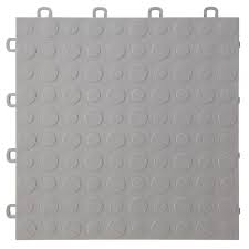 Blocktile 12 In X 12 In Modular Interlocking Garage Floor Tiles Set Of 30 B0us4630 The Home Depot Garage Floor Tiles Garage Floor Tile Floor