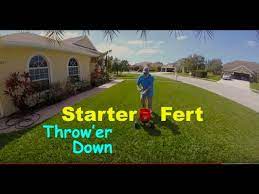 They are good for application on newly seeded lawns as they help promote root growth. Lawn Starter Fertilizer Humic12 N Ext Soil Treatment Youtube