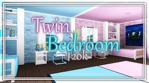 This is a twin room that i have decorated today, and it is worth around $4k. Bloxburg Twin Bedroom 20k Youtube