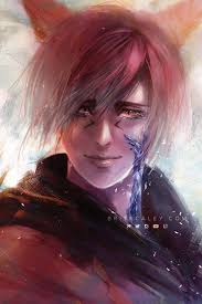 Crystal Exarch G'raha Tia Final Fantasy XIV FFXIV FF14 Art Print Fanart  4x6, 8.5x11, 12x18