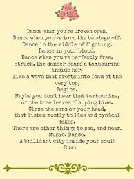 Dance A Brilliant City Inside Your Soul Dance Quotes Dance Life Dance It Out