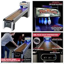 Arcade Bowling 10 Home Game Table Lights Electronic Scorer Sounds Effects Ne In 2020 Arcade Table Games Bowling