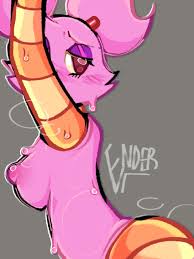 Rule 34 - Arms Up Ender1001 Large Ass Large Breasts Monster Girl My Singing  Monsters Orange Skin Pink Eyes Pink Fur Pompom (my Singing Monsters) Red  Hair Ornament Self Upload Side View