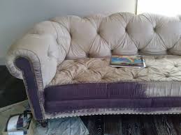 Nancy And I Just Painted The Upholstery On This Gorgeous Chesterfield Sofa In The Same Home That We Painted Sofa Painting Upholstered Furniture Sofa Furniture