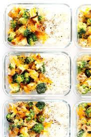These Cheesy Broccoli Chicken And Rice Bowls Are Perfect For Easy Meal Prep Or Weeknight Dinner They Re Meal Prep Bowls Lunch Meal Prep Healthy Meals To Cook