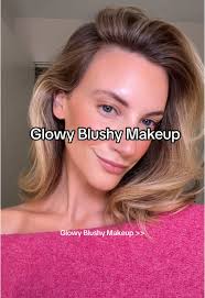 Glowy Blushy Girly Makeup! @Laura Mercier @Charlotte Tilbury @sephora  @Diorbeauty @Saie @Anastasia Beverly Hills @milkmakeup #naturalmakeup  #glassskin
