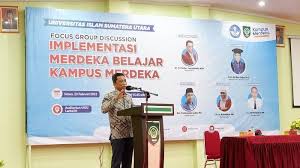Kampus merdeka merupakan wujud pembelajaran di perguruan tinggi yang otonom dan. Uisu Gelar Fgd Implementasi Merdeka Belajar Kampus Merdeka Tribun Medan