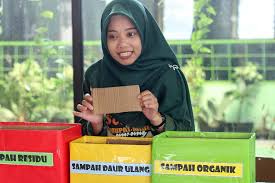 Di indonesia timbulan sampah plastik mencapai 16% dari total sampah nasional. Lingkungan Melalui Pembelajaran