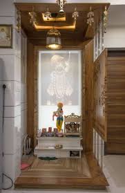 20 Interior Design Ideas For Pooja Room Wall Units In Your Home Pooja Room Door Design Pooja Room Design Temple Design For Home