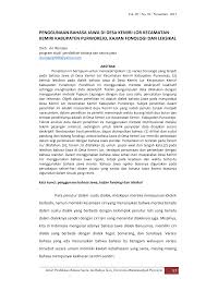 Kajian bahasa melalui sudut pandang kemasyarakatan termasuk dalam. Http Download Garuda Ristekdikti Go Id Article Php Article 1315979 Val 616 Title Penggunaan 20bahasa 20jawa 20di 20desa 20kemiri 20lor 20kecamatan 20kemiri 20kabupaten 20purworejo 20kajian 20fonologi 20dan 20leksikal