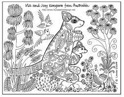 Click a picture to begin coloring. Pin By Kristen Miller On School Home Coloring Pages Colouring Pages Australian Animals