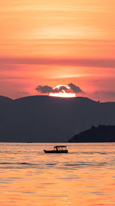 Sunset At Kalong Island Komodo National Park