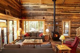 Get Cozy Cabin Living Room Rustic Home Interiors Lodge Style Living Room