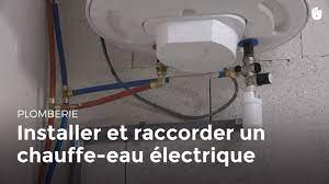 Comment installer un circuit électrique apparent ? Installer Et Raccorder Un Chauffe Eau Electrique Bricolage Youtube