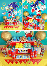 Sonic The Hedgehog Party Decorations Sonic Birthday Parties Sonic Birthday Sonic Party