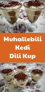 Muhallebili Kedi Dili Kup Yemek Tarifi Gida Leziz Yemek Yemek