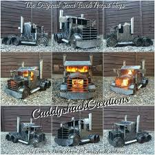 Original Semi Truck Firepit Bbq Stove Logburner Woodburner Grill Handcrafted By The Original Creator Of Th Concrete Fire Pits Backyard Fire Modern Fire Pit