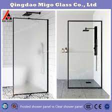 From $3.54 per running foot! China Clear Or Opaque Frosted Glass Shower Tempered Toughened Glass Doors Shower Glass Wall China Inline Frameless Shower Wet Wall Shower Panels