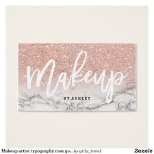 Makeup artist beauty salon gold vintage floral business card. Makeup Artist Typography Rose Gold Glitter Marble Business Card Zazzle Com Makeup Artist Business Cards Artist Business Cards Gold Business Card