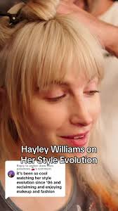 Replying to @amber drew from paramore 🍒 Describing her current stage style  as “1960s Alfred Hitchcock-meets-Stanley Kubrick,” #HayleyWilliams says she  has been gravitating towards shorter, mod ...