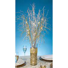 Overstock Com Online Shopping Bedding Furniture Electronics Jewelry Clothing More Gold Branches Lighted Branches Branch Centerpieces