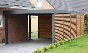 Partially Enclosed Carport Wood Attached Google Search Carport Modern Carport Aus Aluminium Carport Bausatz