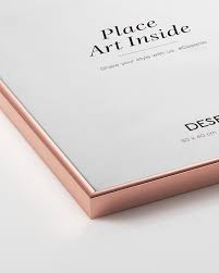 Shop copper picture frames and other copper decorative objects from the world's best dealers at this lovely large latten copper picture frame with floral decoration was very modern for its time. Picture Frame Copper 30x40 Copper Metal Frame 30x40 Desenio Co Uk