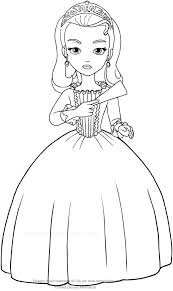 Sofia the first coloring pages. Sofia The First Amber Coloring Pages In 2020 Disney Princess Coloring Pages Coloring Pages Disney Princess Colors Coloring Library