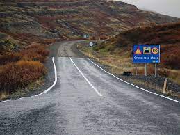 Gravel Road Ahead Road See The Northern Lights Iceland