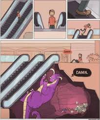 Explore and share the best escalators memes and most popular memes here at memes.com. Escalator Dragon Memes