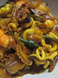 Laaa sotong goreng kunyit pun nak share ke. Resepi Mudah Sotong Dan Udang Masak Kunyit Khatyaiman