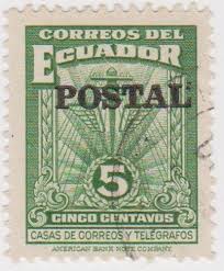 Ec78 1940 Ecuador 5c Green Gpo O P Postal Ow636 Ebay Ecuador Postal Stamps Postage Stamp Collection