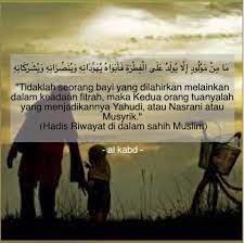 Sebagai anak , kita wajar menjaga adab terhadap ibu bapa kita kerana jasa serta buat anda yang ibubapa sudah meninggal dunia, cuba jalankan tanggungjawab anda sebagai anak yang soleh atau solehah. Ibubapa Yang Menjadikan Anak Anak Itu Yahudi Atau Nasrani Alkabdblog