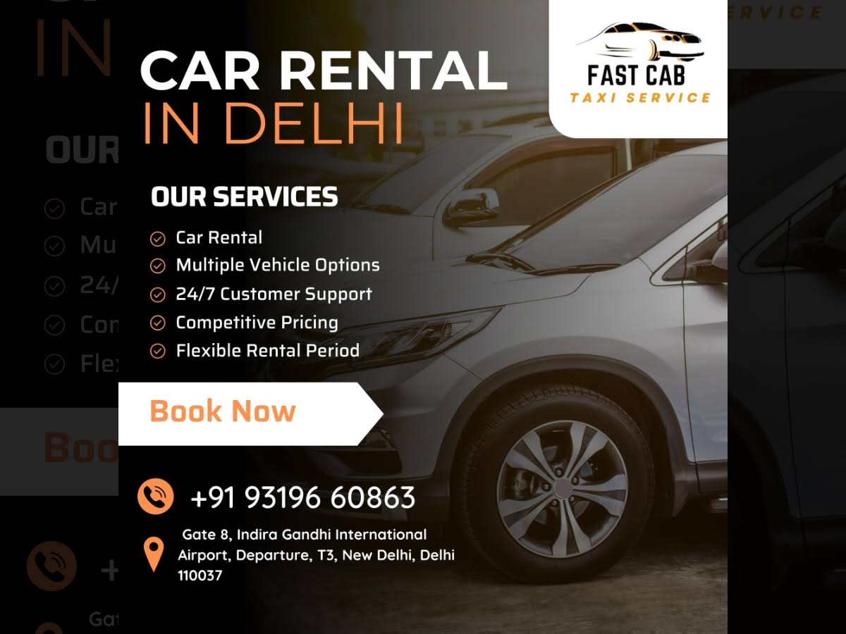 Car rental in Delhi product image