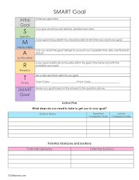 Download our smart goals template for word and google docs to get you on track to construct meaningful goals within a defined framework. Free Printable Smart Goals Template Pdf Or Word