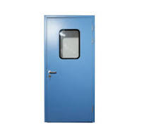 Wholesale Manufacture Fireproof HPL Door Steel Clean Room Door Steel  Hospital Door for Pharmaceutical Factory