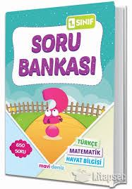 1 Sinif Tum Dersler Soru Bankasi Mavi Deniz Yayinlari 9786059266185